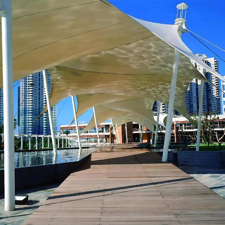 巴楚县膜结构景观棚