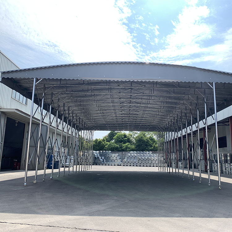 巴楚县电动/移动推拉棚