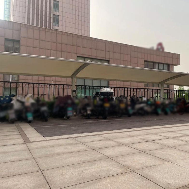 巴楚县膜结构电动车棚